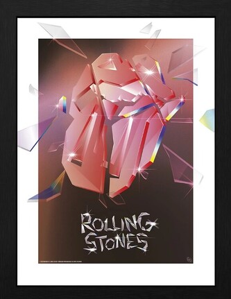 Obraz na zeď - The Rolling Stones - Hackney, 34.3 × 44.5 cm