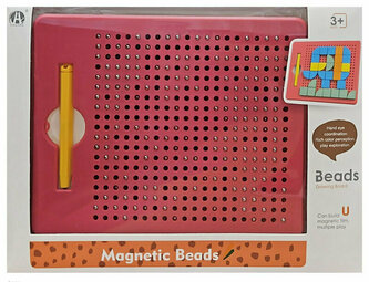 Tablica magnetyczna z rysikiem i klockami 2w1 HH POLAND