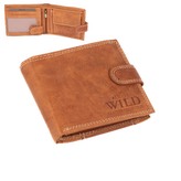 Always Wild Kožená pánská hnědá peněženka