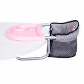 PROMO Bayer Stolik do karmienia z tacką dla lalki szary 65833AA