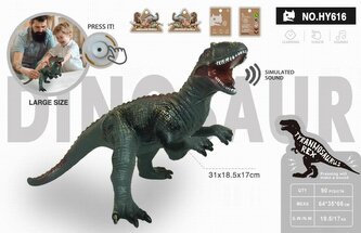PROMO Dinozaur z dźwiękiem HY616