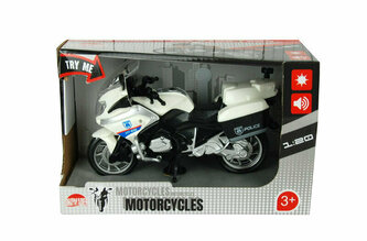 Motocykl Policja (światło + dźwięk) 1:20 1282836