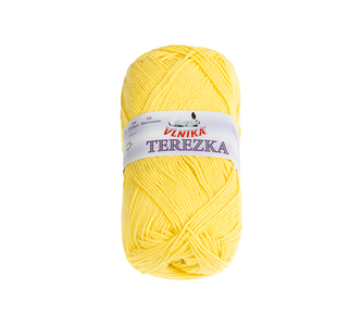 Příze TEREZKA - Žlutá - 50g / 155 m