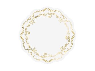 Podkładki pod talerze złoty Ornament 6szt