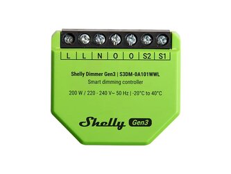 Smart ovladač osvětlení SHELLY Dimmer Gen3 WiFi