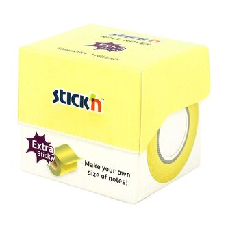 Notes samoprzylepny 50mmx10m na rolce żółty pastel