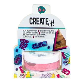 Tělové třpytky CREATE IT růžová