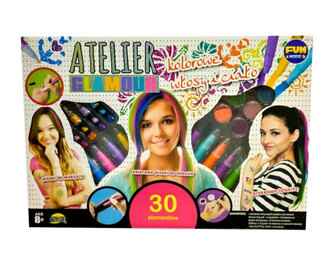 Atelier Glamour Kolorowe włosy i ciało 02997