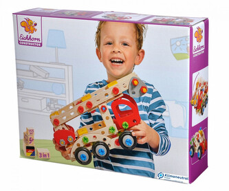 Klocki konstrukcyjne Wóz strażacki 155el 39085 Heros Eichhorn