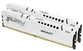 Kingston FURY Beast White DDR5 32GB 6400MHz CL32 2x16GB White