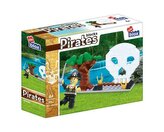 Klocki konstrukcyjne Alleblox Piraci Zestaw z czaszką (96 elementów) AB9008