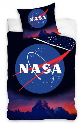 Dětské bavlněné povlečení NASA polární záře 140x200