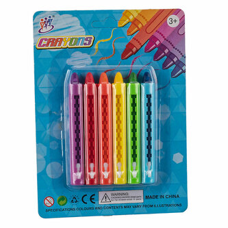 Kredki do twarzy 6 kolorów blister 1008469