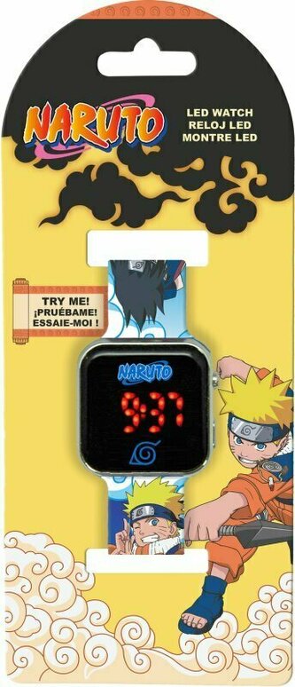 Zegarek LED z kalendarzem Naruto NA00001 Kids Euroswan