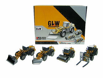 Maszyny budowlane 20cm 4 wzory 8810 cena za 1 szt