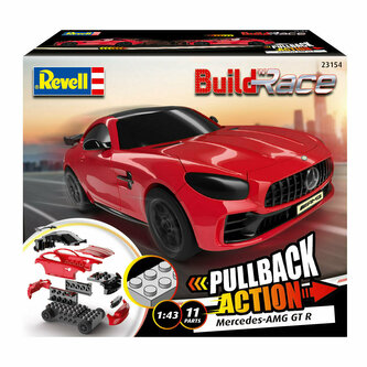 PROMO Zbuduj i jedź. Mercedes AMG GT R czerwony 23154