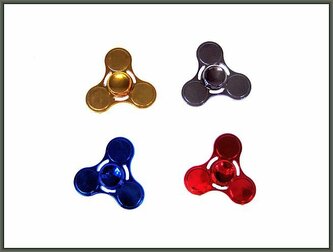 PROMO Spinner metalowy potrójny 4kol. 301