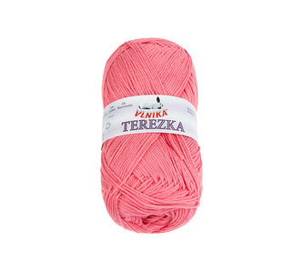 Příze TEREZKA - Tmavě lososová - 50g / 155 m