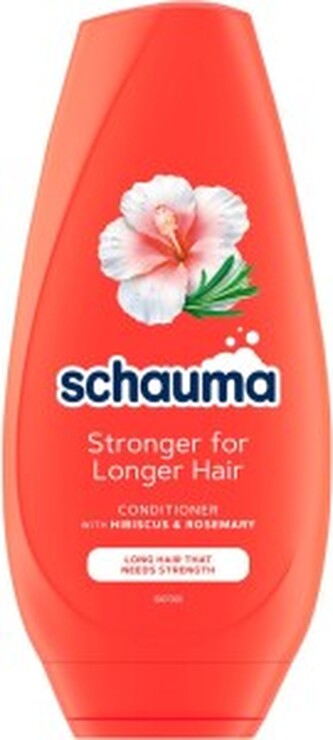 Schauma Stronger for Longer Hair kondicionér pro dlouhé vlasy s ibiškem a rozmarýnem 250ml