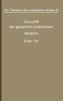 Die Therapie des praktischen Arztes
