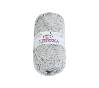 Příze TEREZKA - Světle šedá - 50g / 155 m
