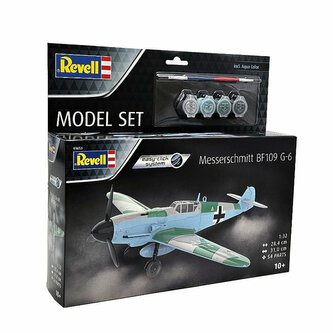 Model samolotu do złożenia Easy-Click-System Messerschmitt BF109 G-6 1:32 + farby