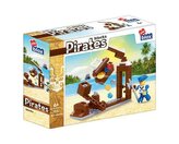 Klocki konstrukcyjne Alleblox Piraci Skrzynia skarbów (101 elementów) AB9006