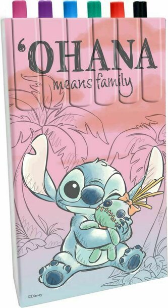 Zestaw 6 długopisów Stitch ST00036 Kids Euroswan