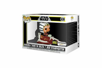 PROMO FUNKO POP FIGURKA RIDE Star Wars Ashoka Tano in Delta 7 Jedi Starfighter 638 73706 PROMO FUNKO POP FIGURKA RIDE Star Wars Ashoka Tano in Delta 7 Jedi Starfighter 638 73706
