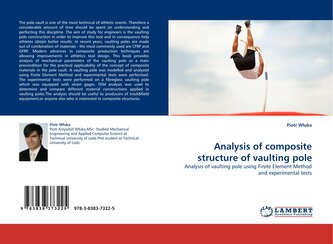 Analysis of composite structure of vaulting pole