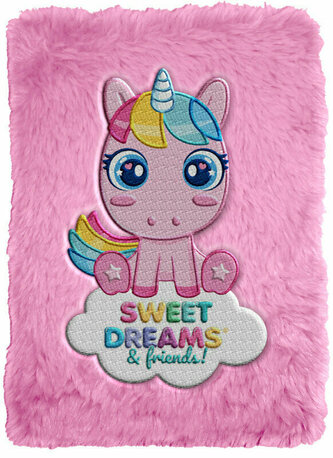 Zestaw do makijażu z lusterkiem w notesie Sweet Dreams KL11626 Kids Euroswan