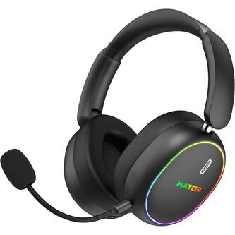 HATOR PHOENIX 2 bezdrátový headset černý