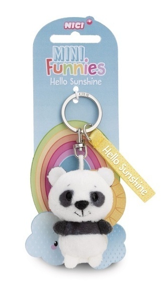 NICI 61342 Brelok pluszowy Panda Hello Sunshine 5cm GREEN