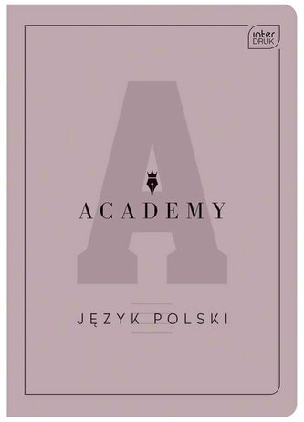 Zeszyt A5 60k linia M 90g Polski ACADEMY Zeszyt A5 60k linia M 90g Polski ACADEMY