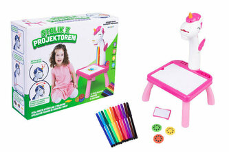 Projektor Jednorożec ze stolikiem 1006949