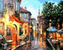 Diamentowa mozaika Uliczka 30x40cm 1008527