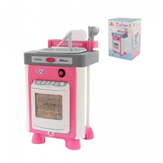 Polesie 57914 Zestaw Carmen Nr3 ze zmywarką i zlewakiem (pudełko)