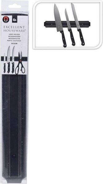 KOOPMAN, 57393 Magnetická lišta na nože, 33 cm