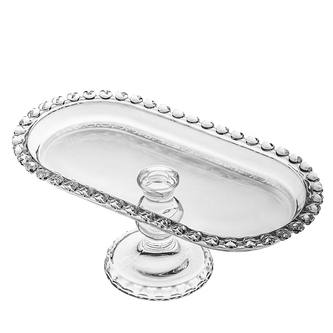 LOVE PATERA OWALNA NA STOPCE 25X13CM