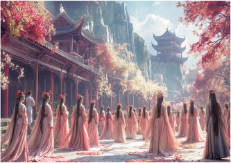 EDUCA Puzzle Gejši 1000 dílků