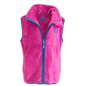 vesta dívčí chlupatá se stojáčkem, Pidilidi, PD1140-07, fuchsia - 116