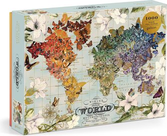 GALISON Puzzle Okřídlená metamorfóza 1000 dílků