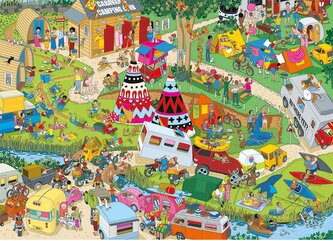 GIBSONS Puzzle Jokesaws: Kemp Capers 1000 dílků