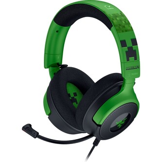 Razer Kraken V4 X Minecraft Ed. herní sluchátka černá