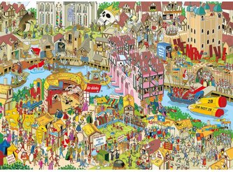 GIBSONS Puzzle Jokesaws: Shakespeare Shake-up  1000 dílků