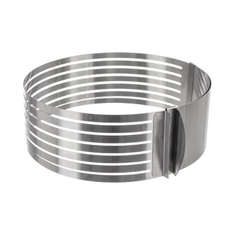 Prokrajovací forma posuvná na dort pr. 24/30x cm Prokrajovací forma posuvná na dort pr. 24/30x cm