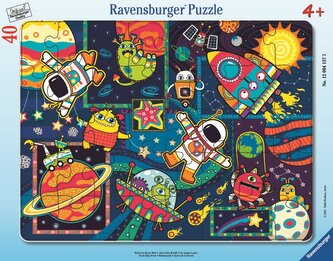 RAVENSBURGER Puzzle Nevyzpytatelný vesmír 40 dílků