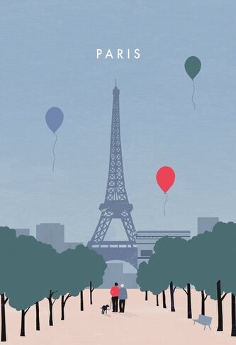 RAVENSBURGER Puzzle Paříž 99 dílků