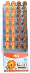 Długopis wymazywalny soft animals nieb (24szt) M&G;