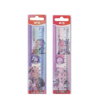 Linijka plastik Manga Pink Fantasy 15cm mix M&G;